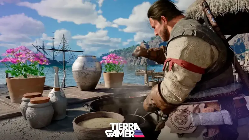 Crimson Desert revela su primer DLC con dragones, piratas, mechas y más