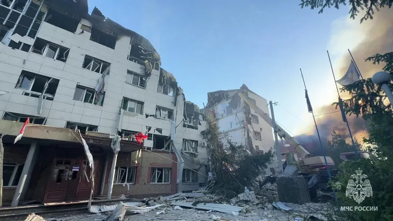 Lo que se sabe sobre el ataque ucraniano contra un edificio estudiantil