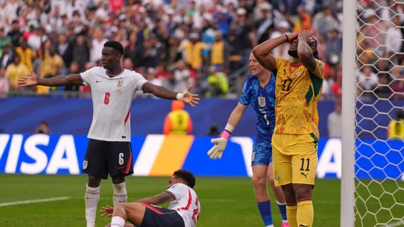 ¡Asare y el larguero evitan el gol inglés!