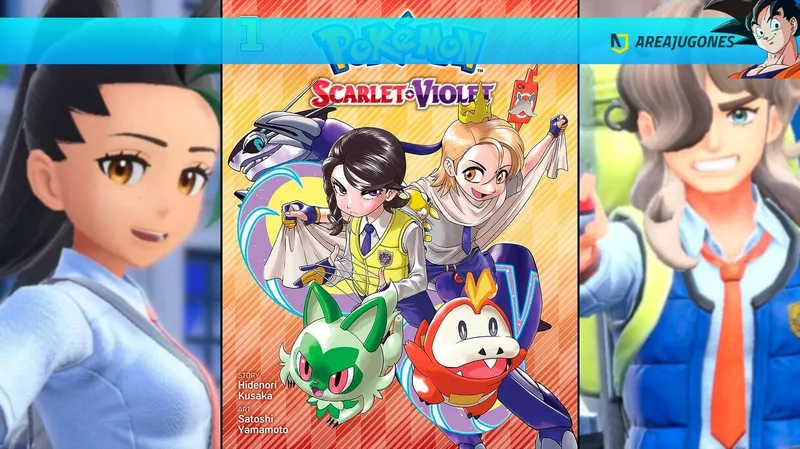 El manga de Pokémon Escarlata y Púrpura llega a España este verano, y podría superar al videojuego