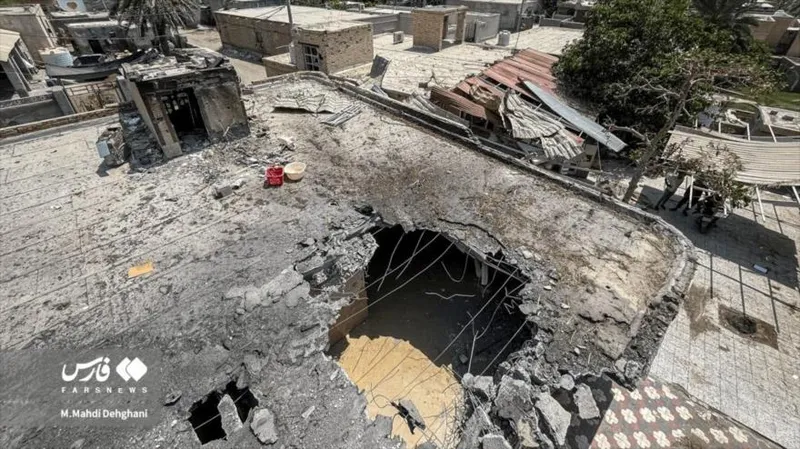En Fotos: Crímenes de EEUU, desde Minab hasta en Kuhestak en sur de Irán