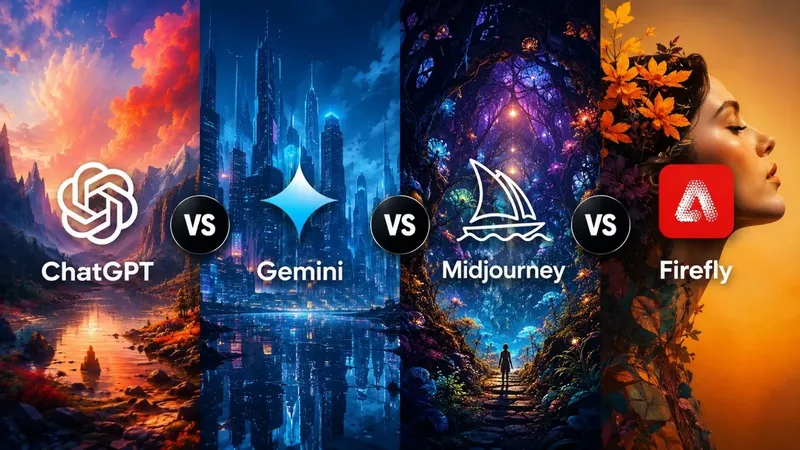 ChatGPT, Gemini, Midjourney o Firefly: qué generador de imágenes con IA elegir
