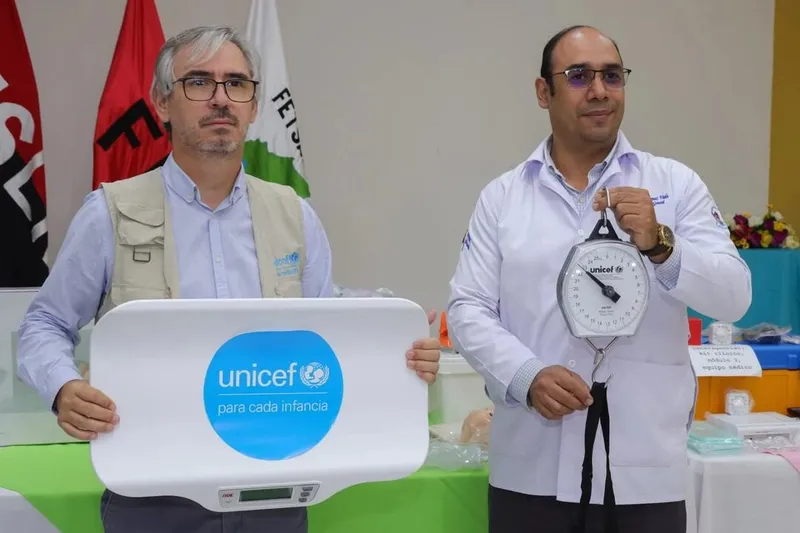 Unicef fortalece atención materno-infantil con donación al Minsa