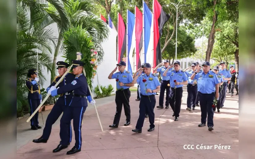MINT y Policía Nacional destacan legado del Héroe Nacional General Augusto C. Sandino