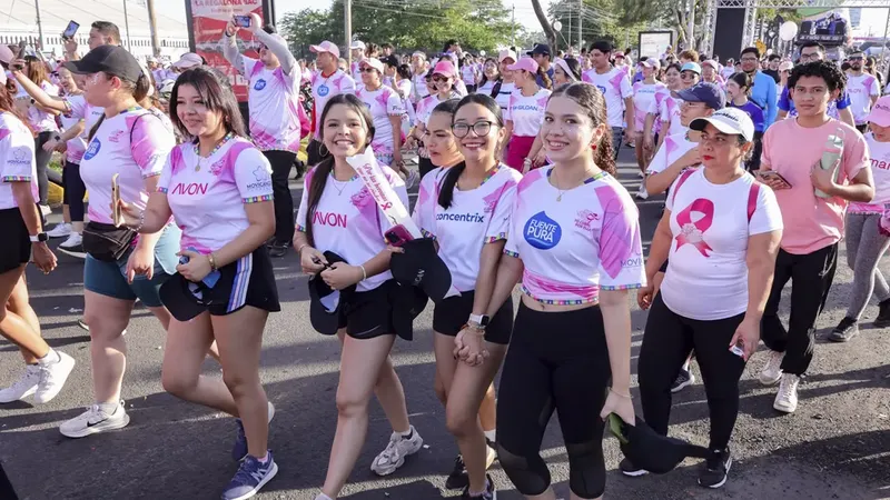 “Yo Corro Por Ellas”: Nicaragua promueve la detección temprana del cáncer de mama