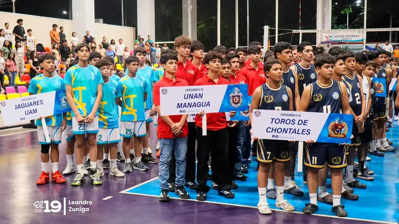 36 equipos y más de 900 atletas disputarán el Campeonato Nacional de Voleibol Masculino de Nicaragua