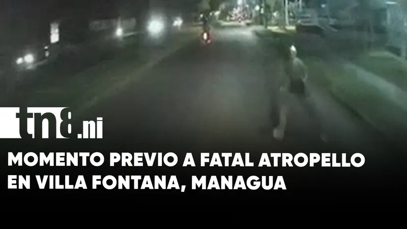 Video de seguridad será clave para esclarecer atropello fatal en Villa Fontana