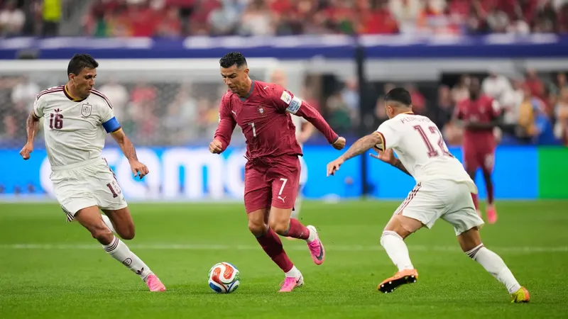 España firma la despedida de Cristiano Ronaldo de los Mundiales