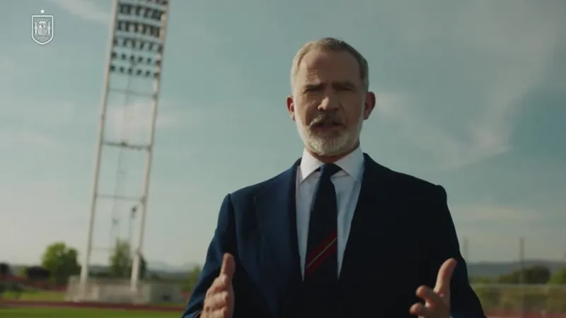 El Rey Felipe VI presentó la lista de De la Fuente en un emotivo vídeo