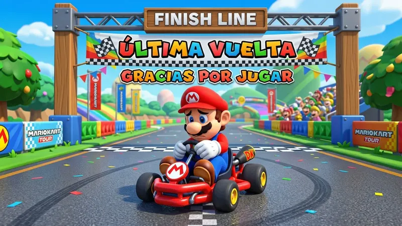 Se acabó Mario Kart Tour en el iPhone, Nintendo lo cierra este verano