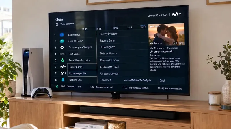 Movistar Plus añade el jueves dos nuevos canales: así es su programación cargada de películas y series