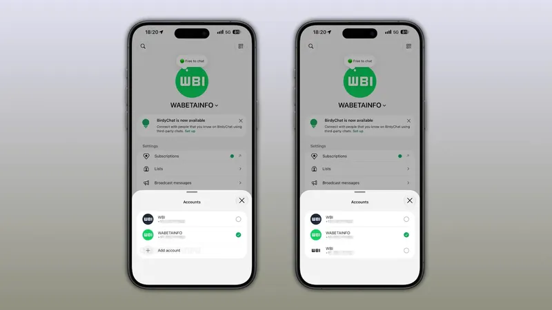 Podrás usar hasta 3 cuentas de WhatsApp en un mismo móvil: la nueva función que ya están probando y lo cambia todo