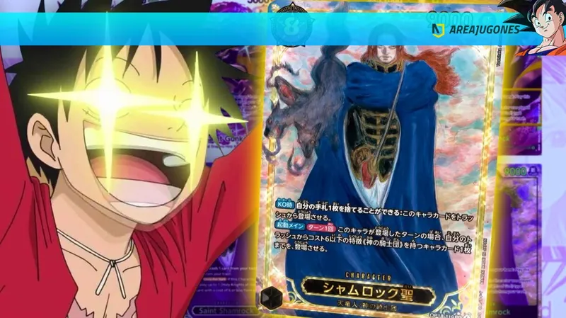 One Piece TCG sube de nivel con su pack OP18, que trae cartas con ilustraciones del legendario artista de Final Fantasy