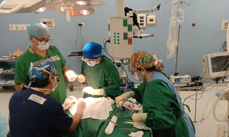 52 niños reciben cirugías gratuitas de labio y paladar hendido