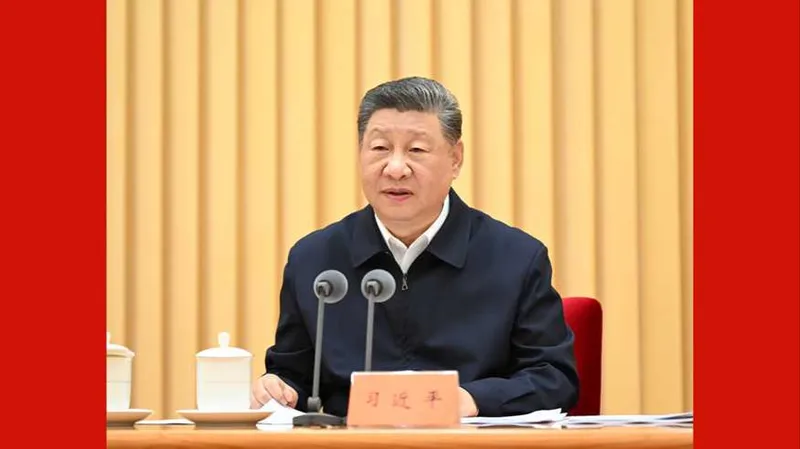 El presidente de China, Xi Jinping, insta a impulsar la iniciativa China Saludable durante el XV Plan Quinquenal