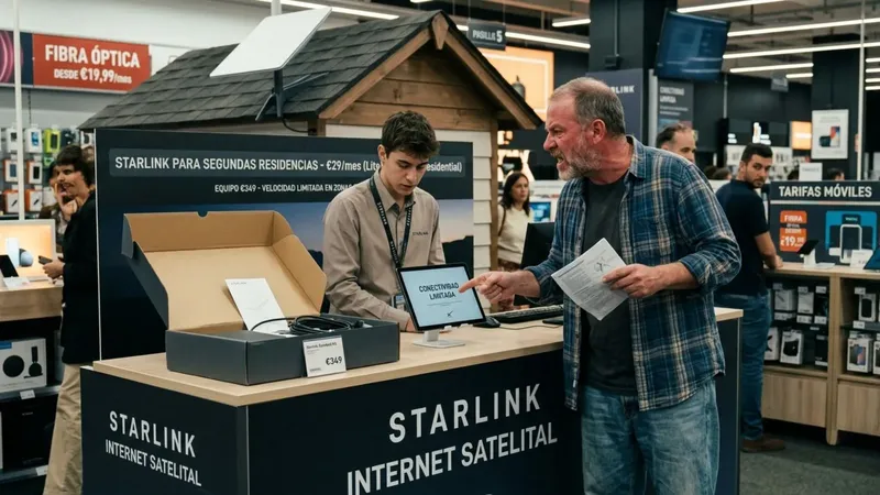 Starlink quiere competir con las tarifas de fibra para las segundas residencias, pero es imposible si no mejoran este servicio
