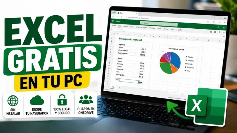 Cómo tener Excel gratis en tu PC de forma legal: todas las opciones
