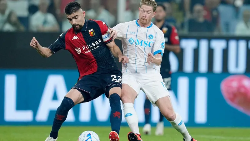 Johan Vásquez marcó y Genoa avanzó en la Coppa Italia