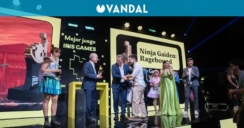 Los Premios Iris Games 2026 tienen vencedor: 'Ninja Gaiden: Ragebound' lidera una noche de talento con sabor español