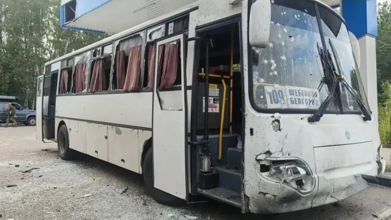 Kiev ataca un autobús con civiles rusos