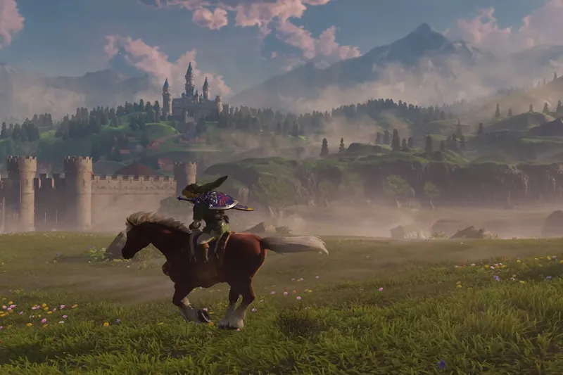 Nintendo revela el mapa de Ocarina of Time Remake y los fans enseguida se dan cuenta de que algunas zonas son ahora más grandes