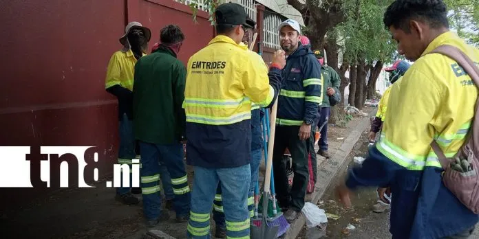Familias se unen por barrios más saludables en Managua, como parte de la campaña...