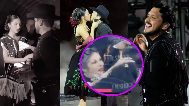 Se filtran imágenes de Cristy Nodal ABRAZANDO A ÁNGELA en el concierto de Christian en la Plaza México
