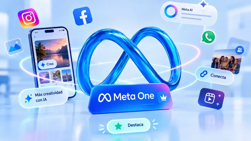 Meta One te cobrará hasta 20,99 euros al mes por su IA y más funciones en Instagram, WhatsApp y Facebook