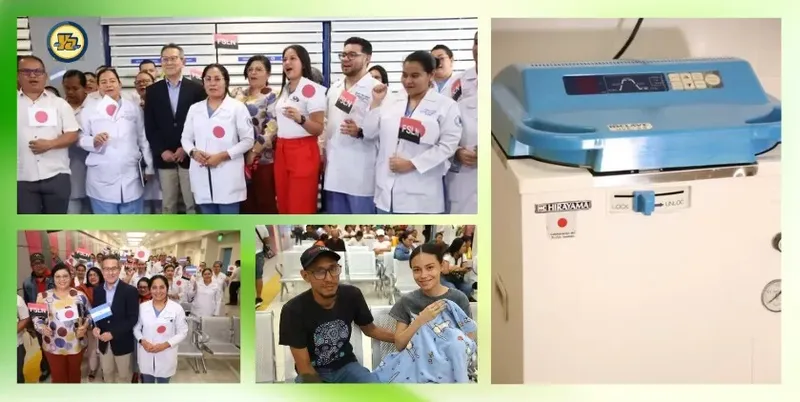 Japón dona autoclaves a hospitales de León y Chinandega