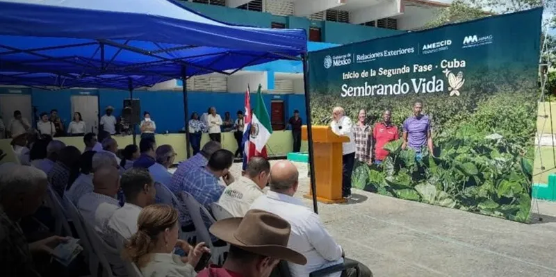 “Sembrando Vida” fortalece el campo cubano con apoyo de México