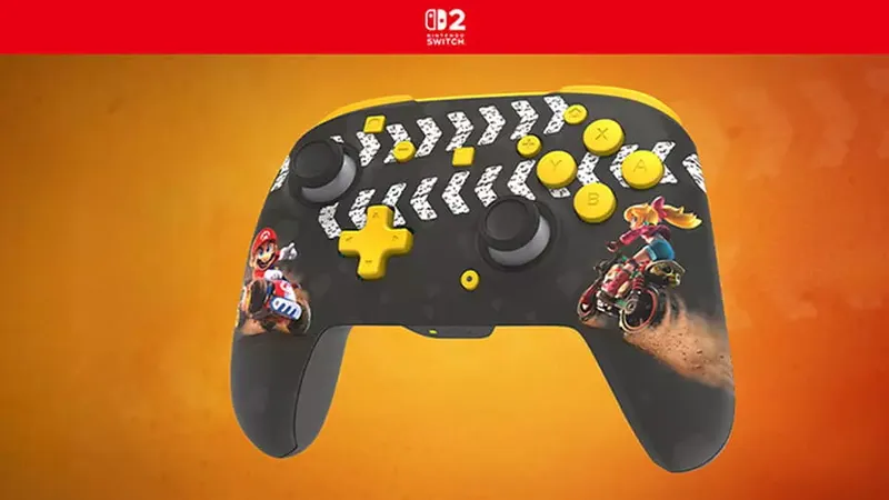 Descubre el nuevo Rematch Wireless Controller Mario Kart World
