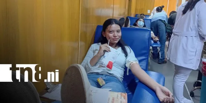 Universitarios de San José de las Mulas donan sangre en Managua