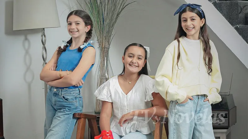 Elena Moreno, Emilia Gou y Rafaella Méndez, las promesas del teatro que brillan como “Matilda”