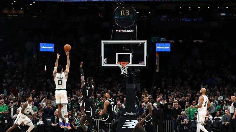 Tatum tumba a los Nets sobre la bocina