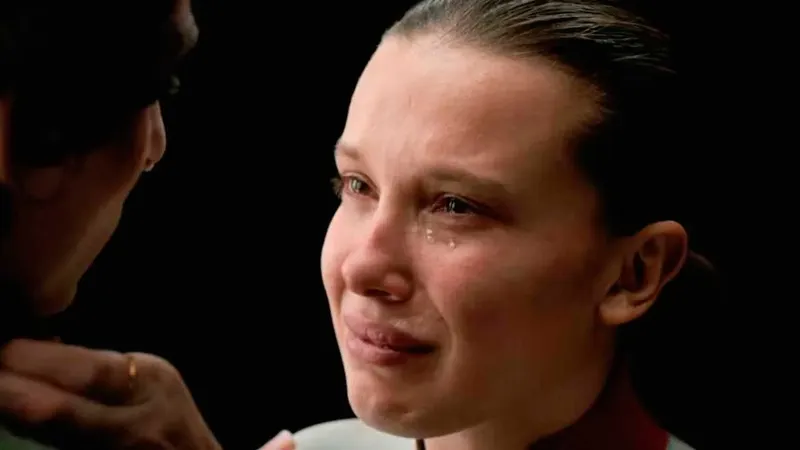 "Probablemente pensaron que estaba loca": Millie Bobby Brown se rompió tras el final de 'Stranger Things' y llamó a sus compañeros para pedir perdón