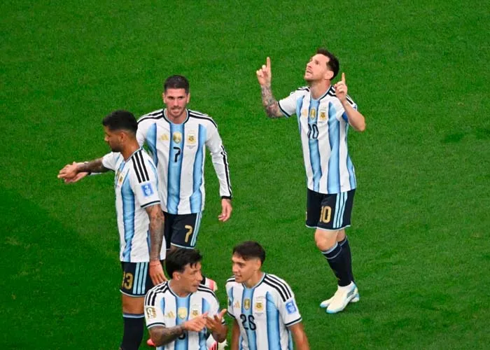 Histórico: Messi bate el récord de goles en Mundiales contra Austria