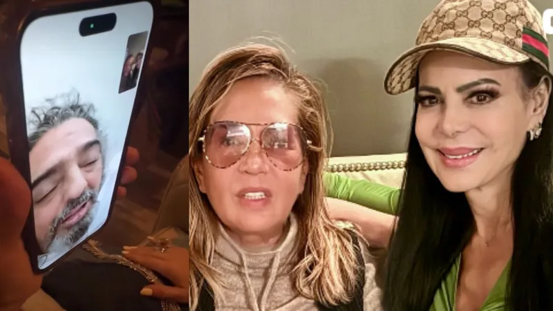 El Cigala le canta una serenata a Yolanda Andrade: “Te veo mejor”