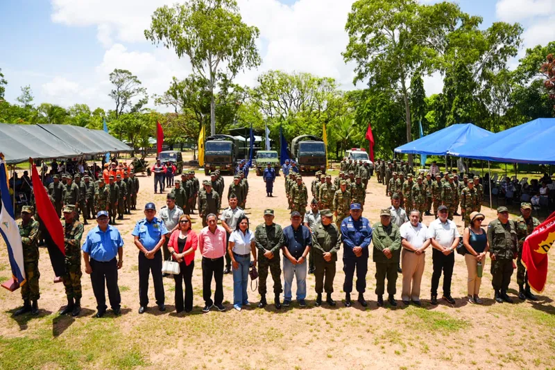 Destacamento Militar Norte celebra el 47 aniversario del Ejército de Nicaragua