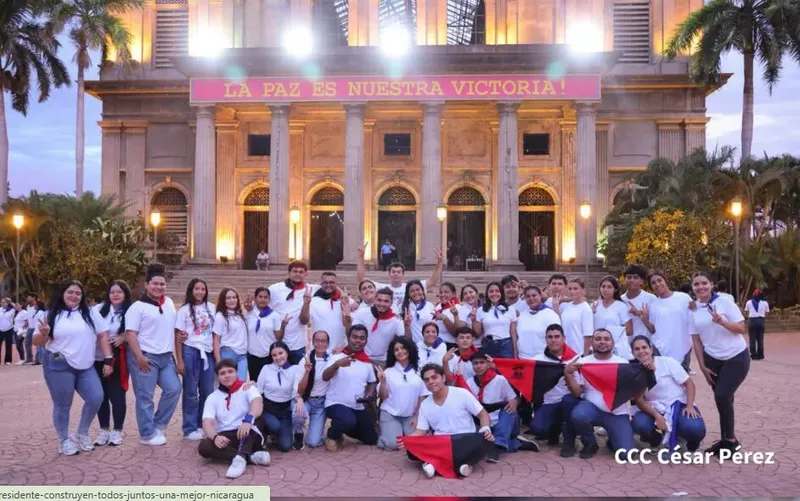 Familias y Juventud Presidente construyen todos juntos una mejor Nicaragua