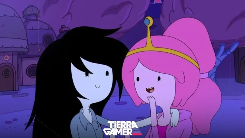 Hora de Aventura presenta un nuevo spin off dedicado a Bubblegum y Marceline