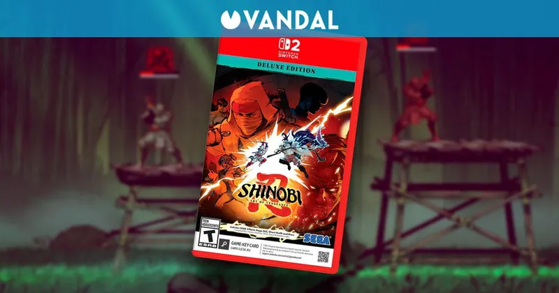 Shinobi: Art of Vengeance ya tiene fecha en Switch 2 pero hay una mala noticia: será 'tarjeta llave'