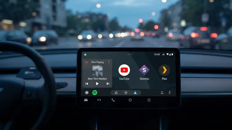 La app para ver YouTube, Stremio o Plex en Android Auto se actualiza con nuevo diseño y más novedades