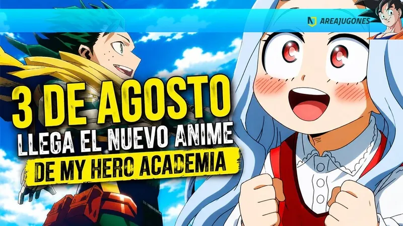El nuevo anime de My Hero Academia sin Deku ya tiene fecha: llegará el 3 de agosto