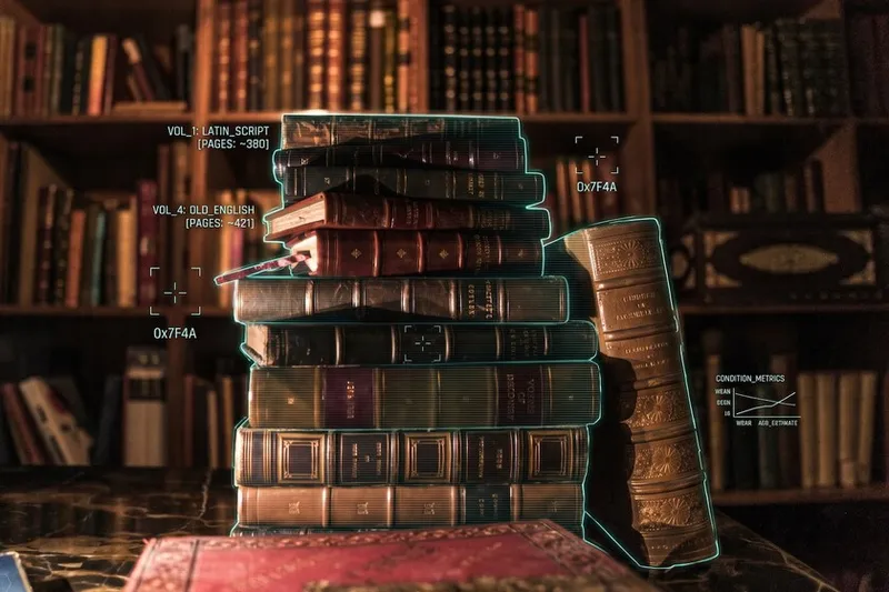 Las empresas de IA están comprando toneladas de libros viejos porque están libres de IA Slop. Luego los destruyen