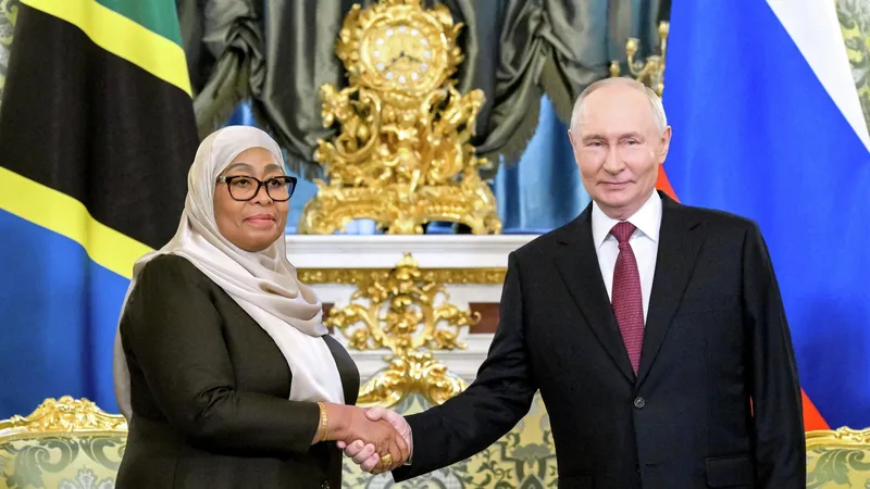 La presidenta de Tanzania destaca el rol de Rusia en la lucha por la libertad de África