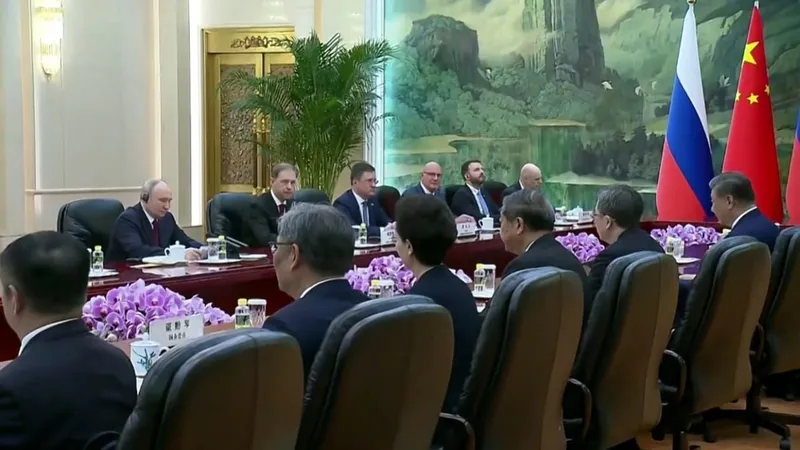 EN VIVO: Arranca la reunión entre Putin y Xi en Pekín