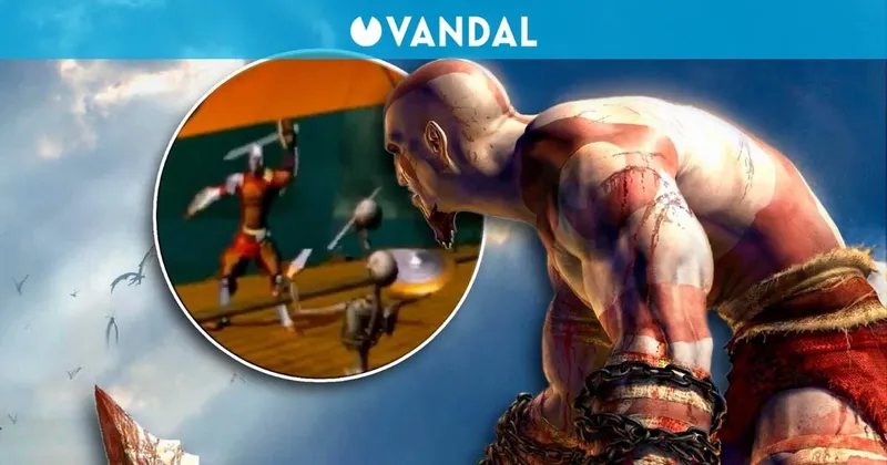 Iba a ser muy diferente: el primer God of War tenía un Kratos con casco, armadura e incluso las Alas de Ícaro