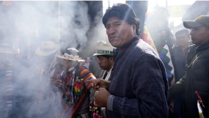 Evo Morales lanza su propuesta para zanjar el conflicto social en Bolivia