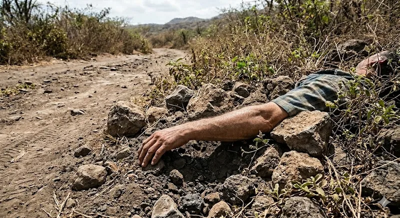 Salió a cazar y lo encuentran muerto entre unas piedras en el municipio de Telica