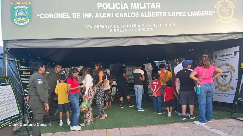 Concluye con éxito la Exposición Estática del Ejército de Nicaragua en Managua